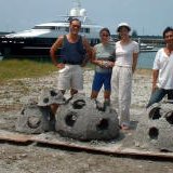 Port Dickson Brickfields Rotary Club Reef Ball Project at Admiralty Cove Marina